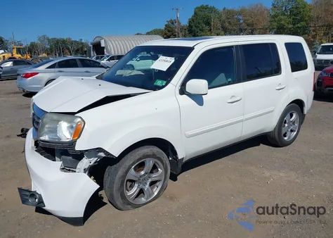 2015 Honda Pilot Ex-L z USA, uszkodzony, nr VIN 5FNYF4H7XFB002892